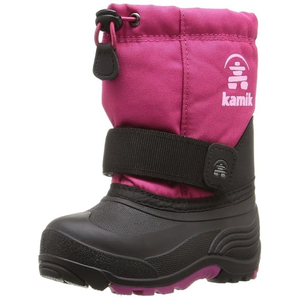Kamik Women’s Rocket Waterproof Snow Boot. Magenta/Black. Size 6M